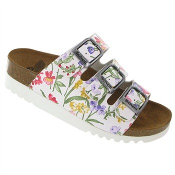 Scholl Rio Flowers Women * Fri Frakt *