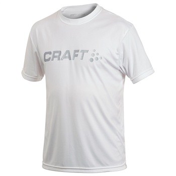 Craft AR Logo Tee Men White * Fri Frakt *