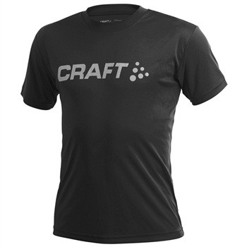 Craft AR Logo Tee Men Black * Fri Frakt *