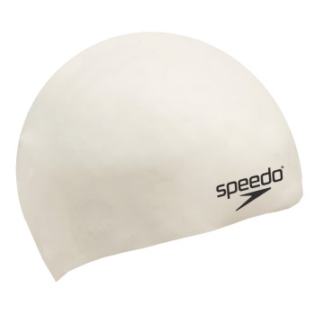 Speedo Moulded Cap White * Fri Frakt *