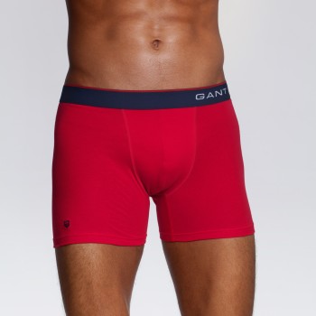 Gant Basic CS Solid Boxer Red * Fri Frakt *