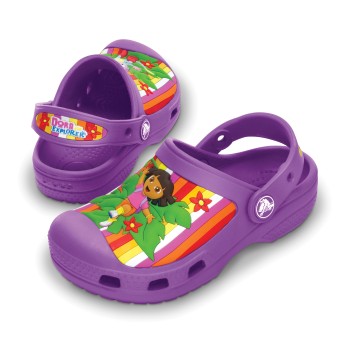 Crocs Dora Multistripe Custom Clog * Fri Frakt *