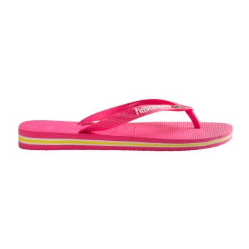 Havaianas Brasil Logo Pop Rose * Fri Frakt *