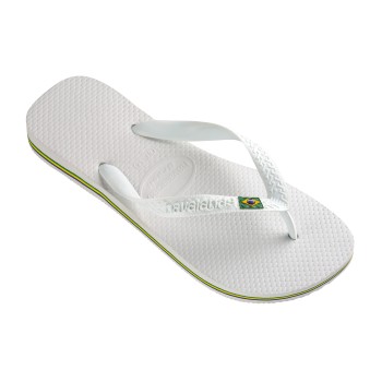 Havaianas Brasil White * Fri Frakt *