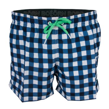 Björn Borg Swim Shorts Block Check Delft * Fri Frakt *