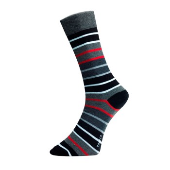 Topeco Men's Fashion Socks Big Strip 1152 3-pack * Fri Frakt *
