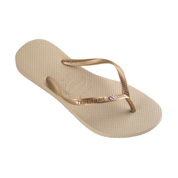 Havaianas Slim Crystal Glamour SW Sand Grey * Fri Frakt *