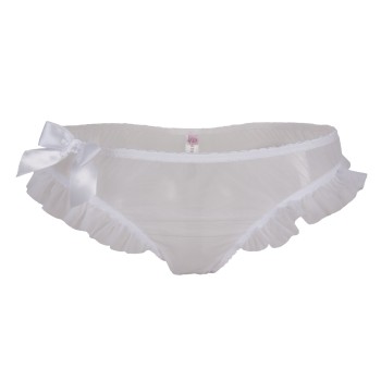 Passionata Ruffles String White * Fri Frakt *