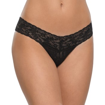 Hanky Panky Low Rise Thong Black Print * Fri Frakt *