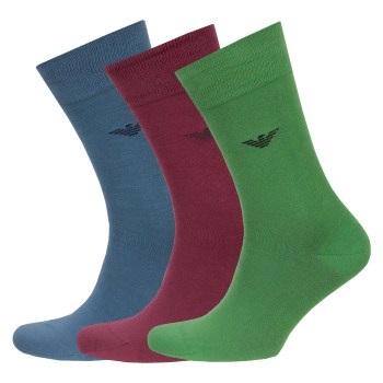 Armani Coloured Stretch Cotton Socks 07873 3-pack * Fri Frakt *