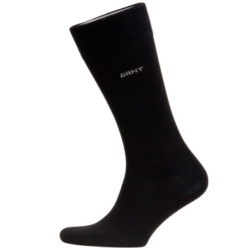 Gant Solid Jersey Socks Black 3-pack * Fri Frakt *