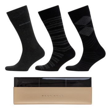 Hugo Boss Gift Box Black 3-pack * Fri Frakt *