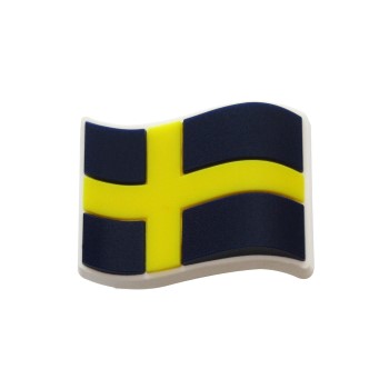 Crocs Jibbitz Sweden Flag * Fri Frakt *