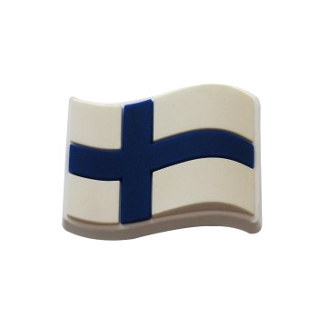 Crocs Jibbitz Finland Flag * Fri Frakt *