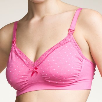 Boob Fast Food Bra/Dotted Pink * Fri Frakt *