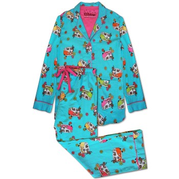 Pj Salvage "Monkey Bus" Pj Pajama * Fri Frakt *