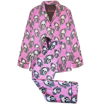 Pj Salvage "Floral Skulls" Pj Pajama * Fri Frakt *