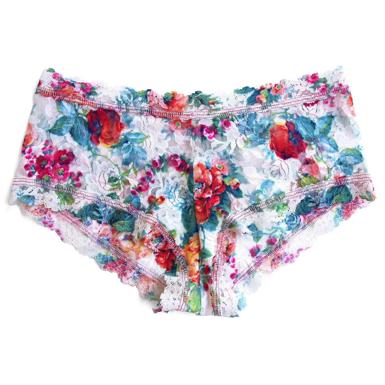 Hanky Panky English Garden Boyshort Hipster Panties Underwear
