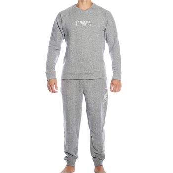 Emporio Armani Pyjama Melange Grey1