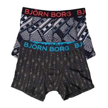 Björn Borg Boys Maasai and Poison Arrow Shorts 2-pack