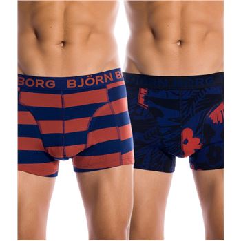 Björn Borg Printed Striped Short Shorts 2-pack