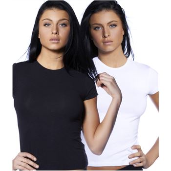 Doreanse Daily Passion T-shirt Black and White 2-pack