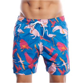 Frank Dandy Birds Bermuda Swim Shorts