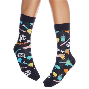 Happy socks Snoop Dogg Painter sock Black