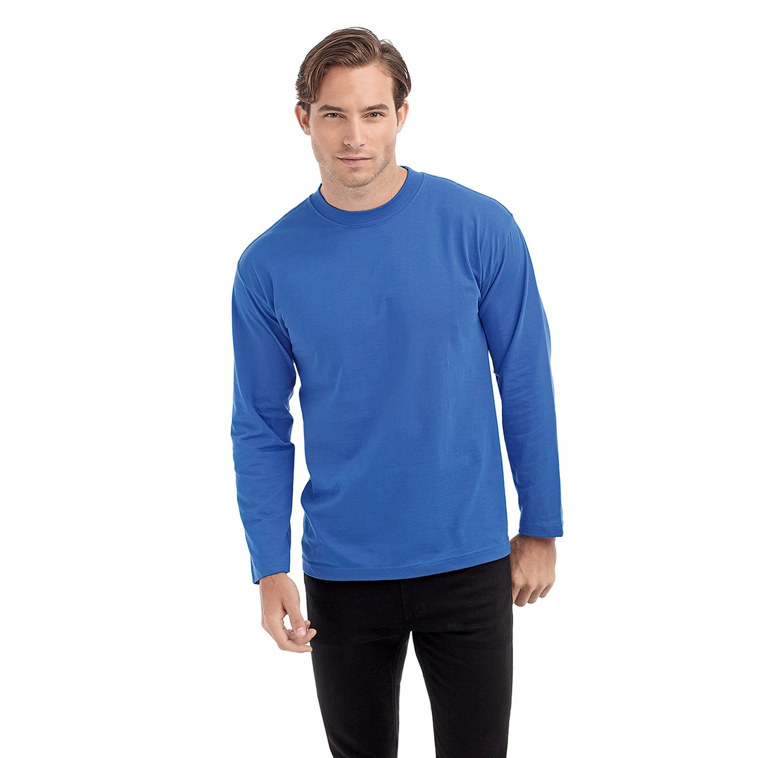 Hanes Heavy-T Long Sleeve - Sweaters - Clothing - Timarco.co.uk