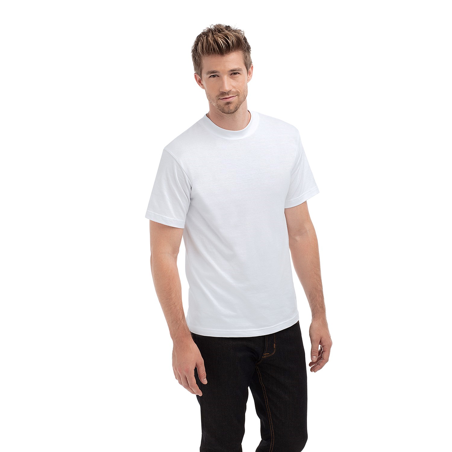3-Pack Hanes Heavy-T - T-shirts - Clothing - Timarco.co.uk