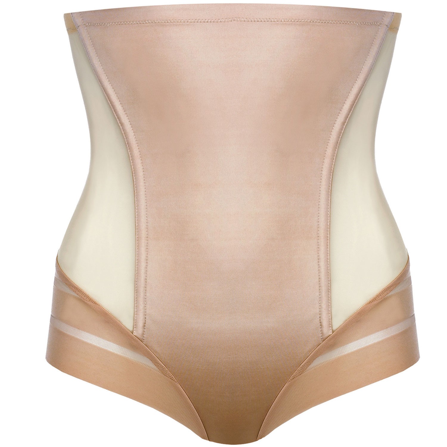 Maidenform Sleek Stripes Hi Waist Brief Vormen & ondersteunen