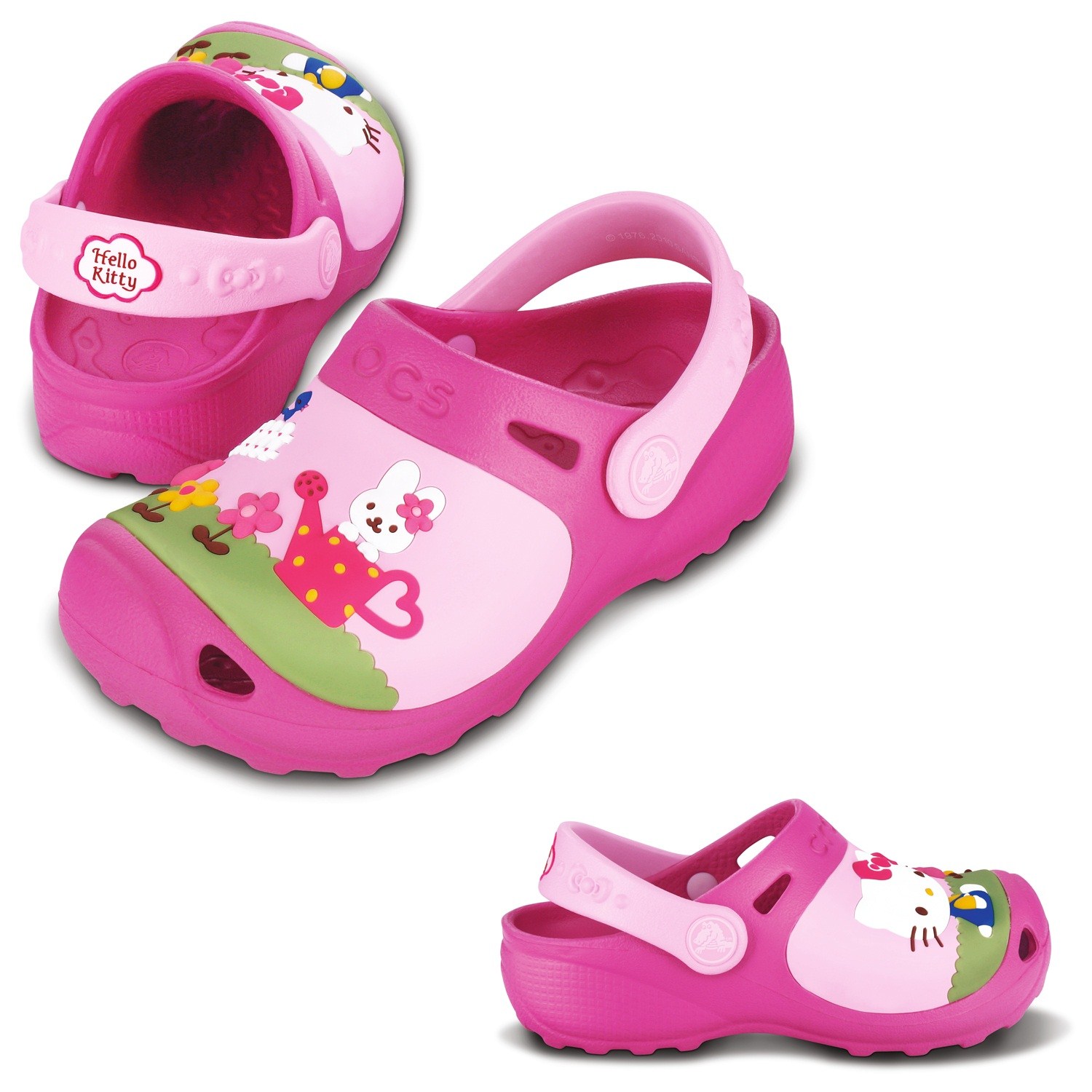 Custom Crocs: Hello Kitty Siren Jibbitz Design