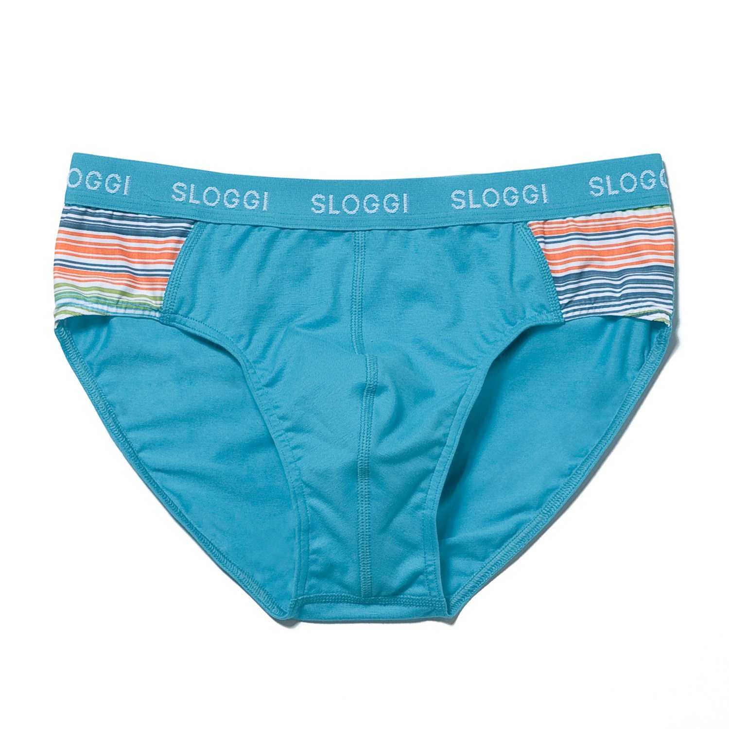 2Pack Sloggi For Men Beat Midi Blue Midi Trunks Underwear