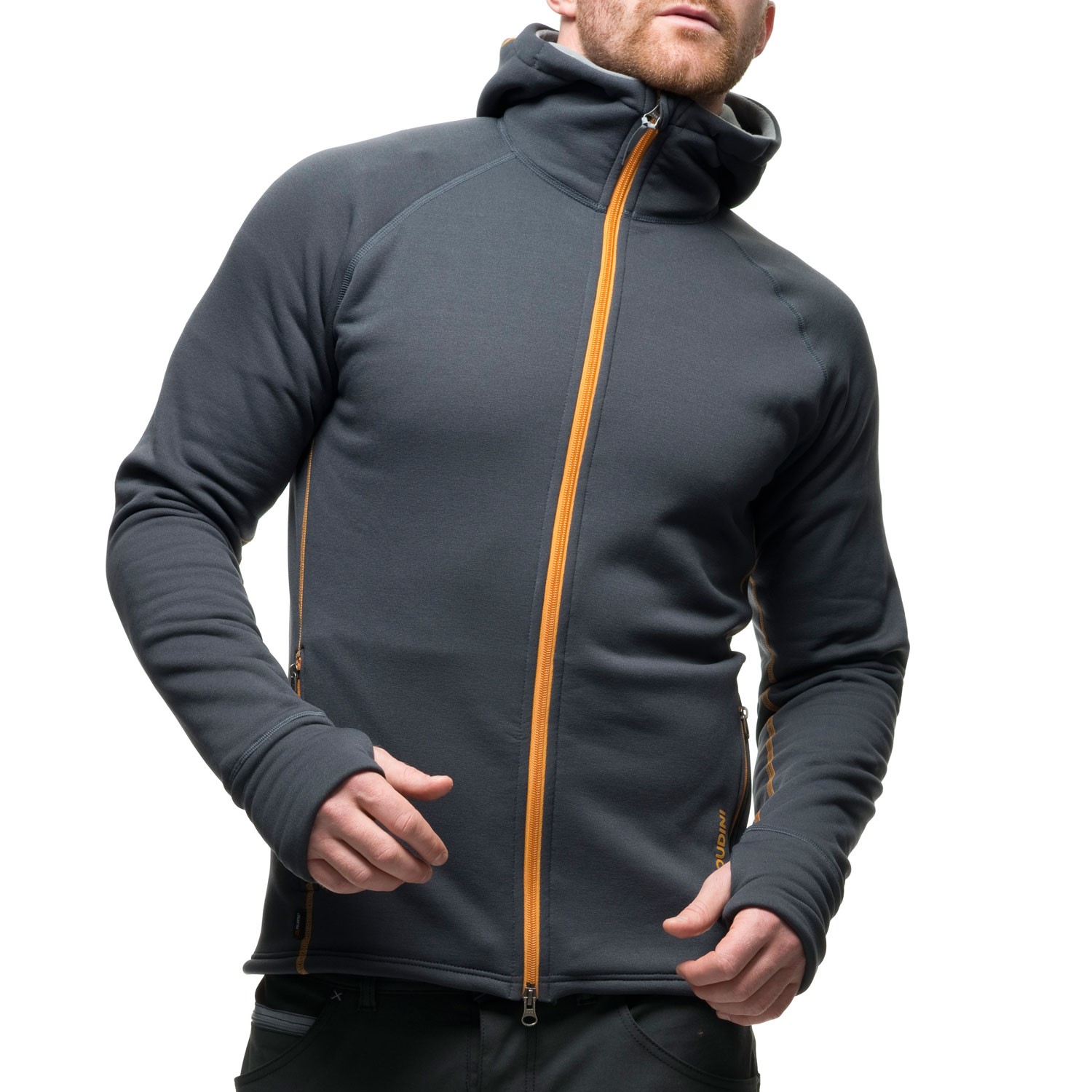 Houdini Mens Power Houdi Granite/Slate - Sweaters - Clothing - Timarco ...