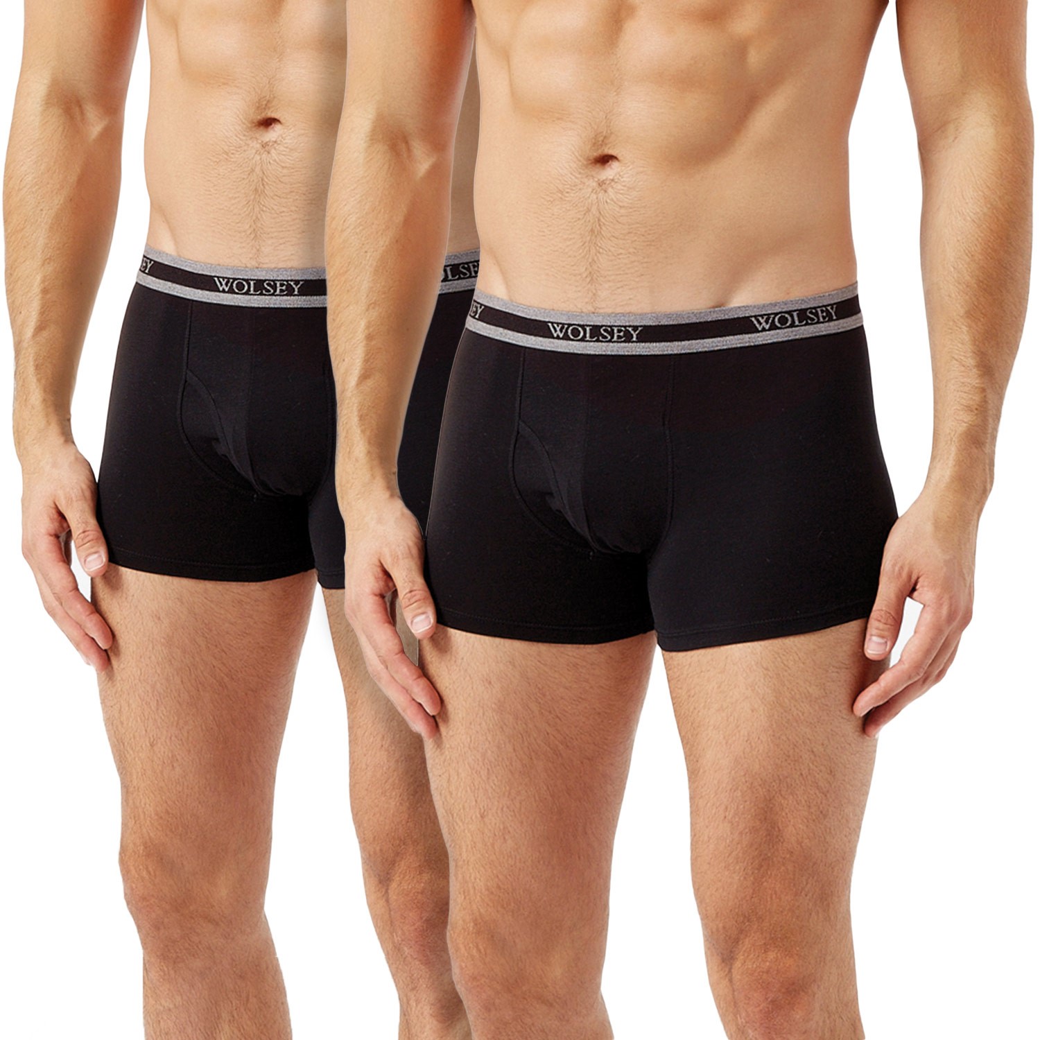 2Pack Wolsey Soft Jersey Hipster Boxer Trunks Underwear