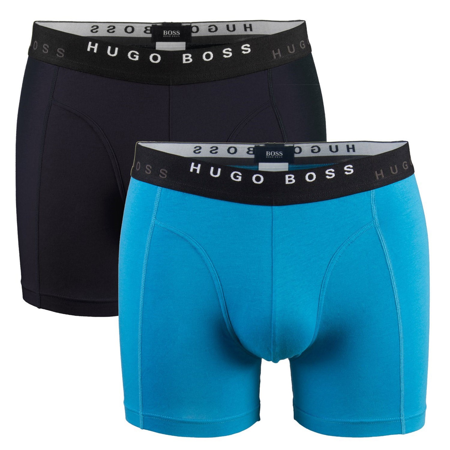 2-Pack Hugo Boss Cyclist Solid Boxer 