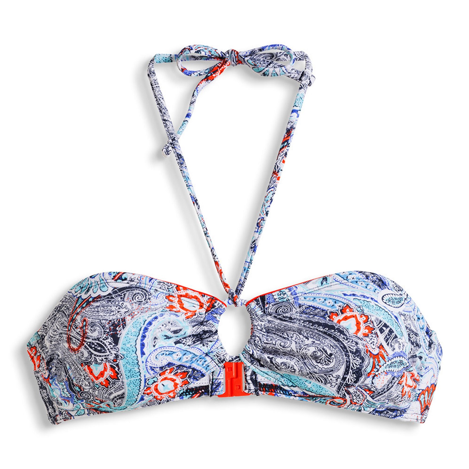 Esprit Miami Beach Paisley Bandeau Bandeau/bandero Bikinis