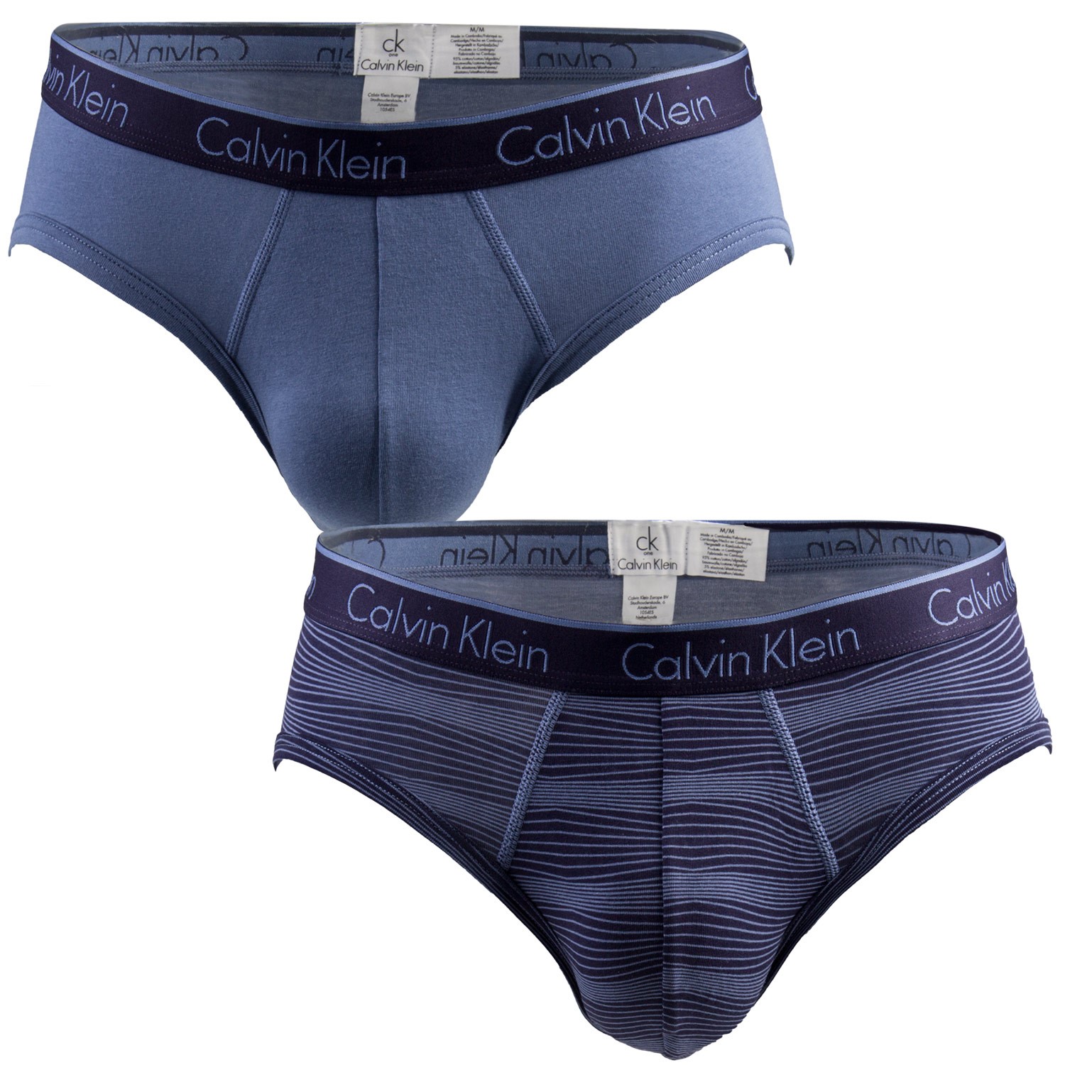 2-Pack Calvin Klein CK One Cotton Hip Briefs - Brief - Trunks ...