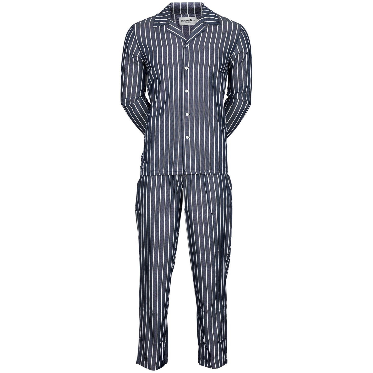 Resteröds Woven Pyjamas Pyjamas Nattklær Undertøy Seidensticker LANGARM - Skjorte - grün