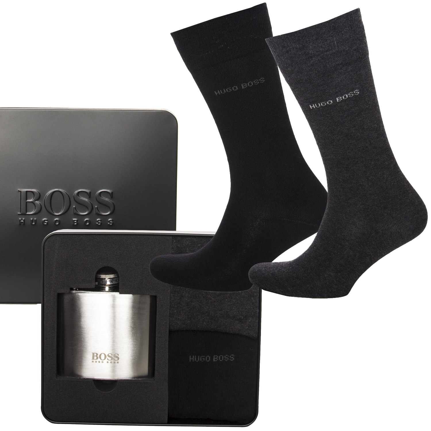 2-Pack Hugo Boss RS Sock and Bottle 