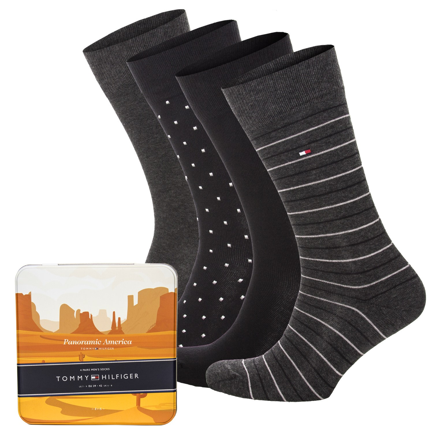 4-Pack Tommy Hilfiger Men Classic Socks 