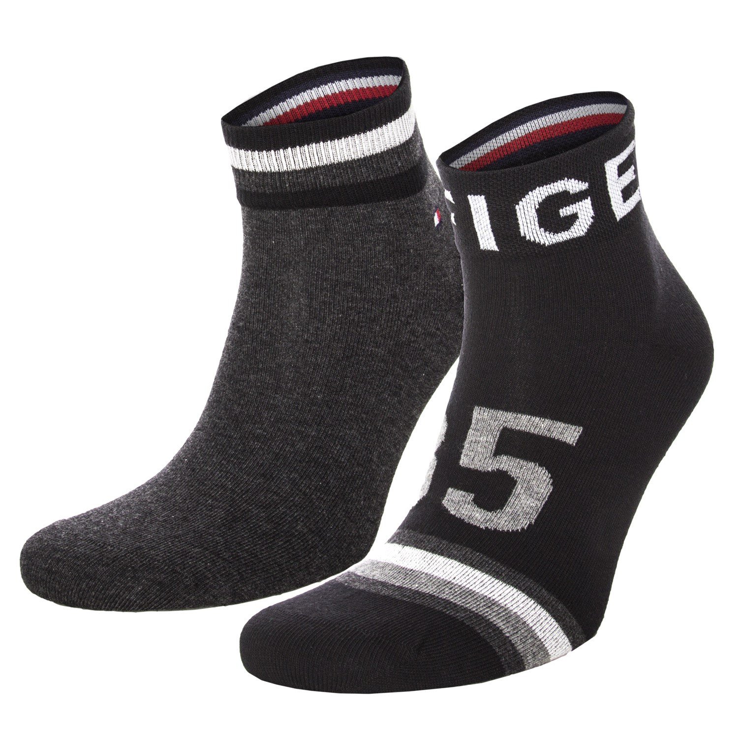 2-Pack Tommy Hilfiger Men Hilfiger Quarter Socks - Ankle socks - Socks ...