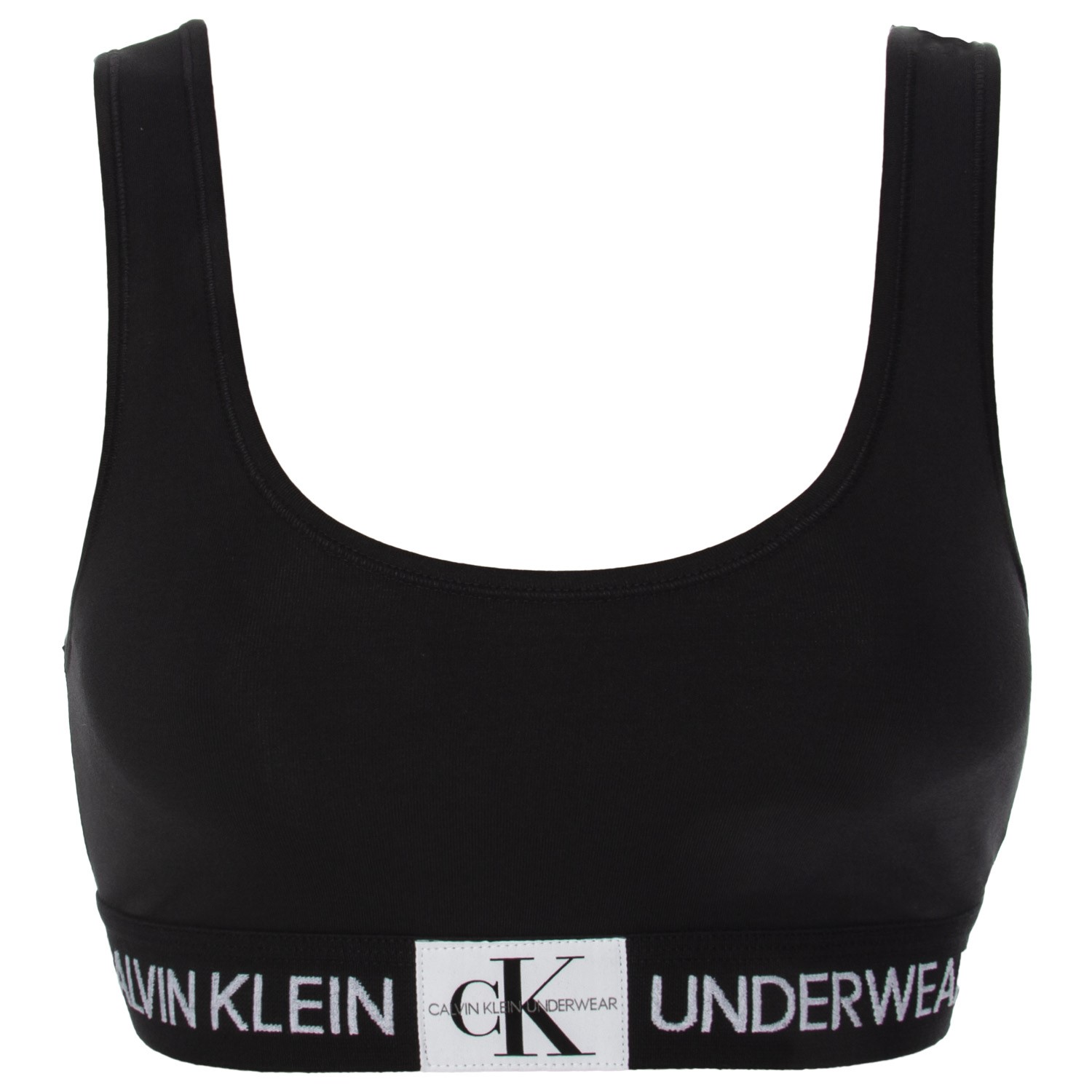 calvin klein monogram unlined bralette