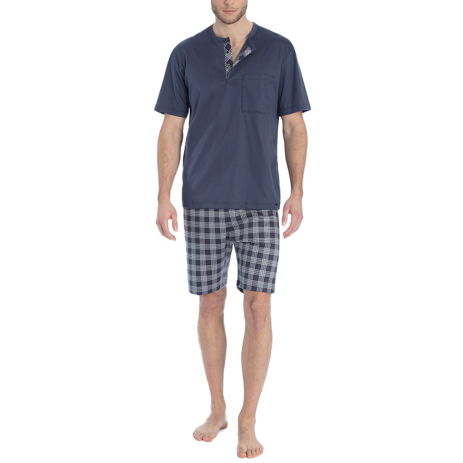 Calida Quentin Short Pyjama Pyjamas Nattkläder Underkläder Timarco.se