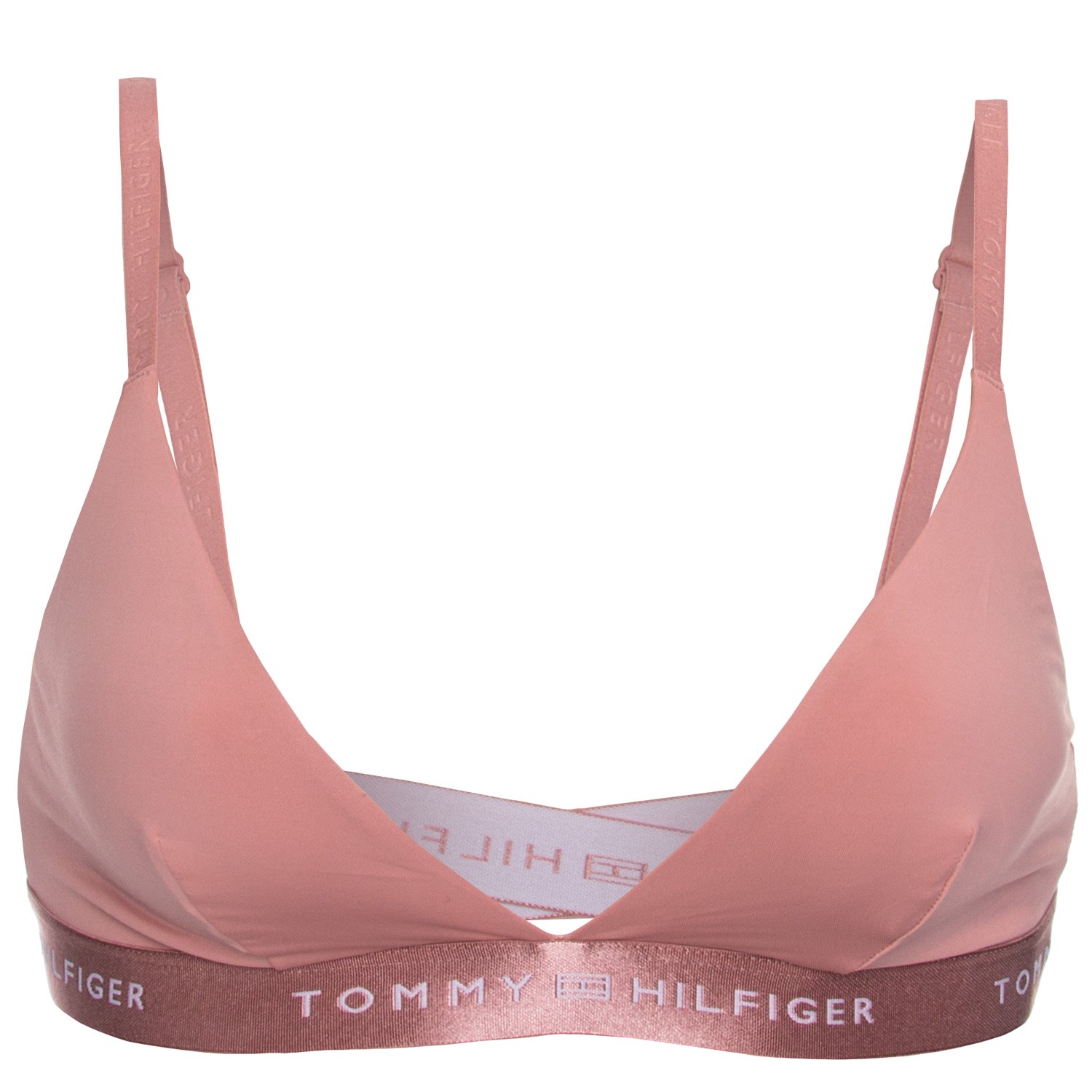 Tommy Hilfiger Microfiber Iconic Bralette X Back Top Bras