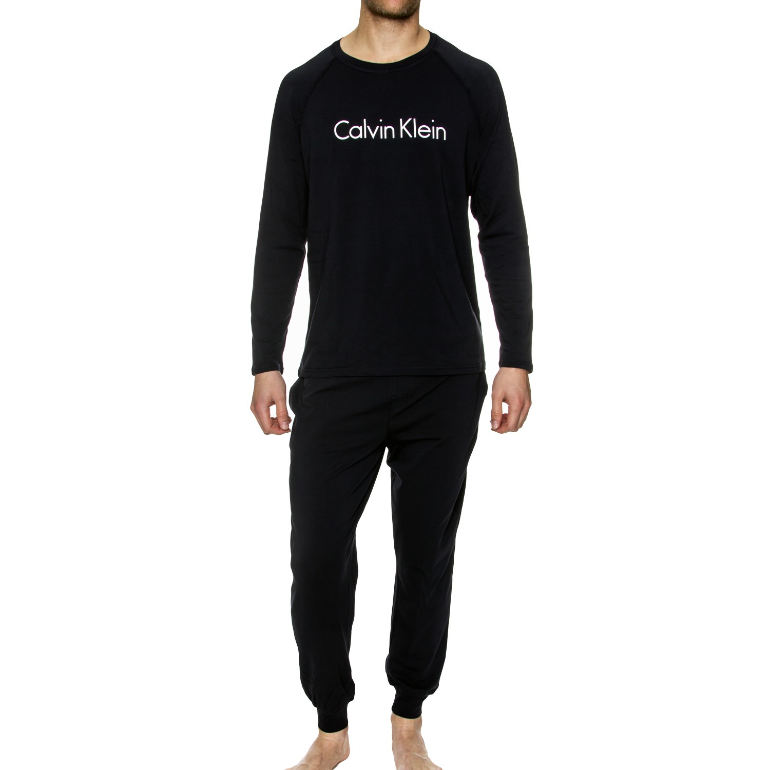 Calvin Klein LS Pant Set - Pyjamas - Nattøj - Undertøj - Timarco.dk