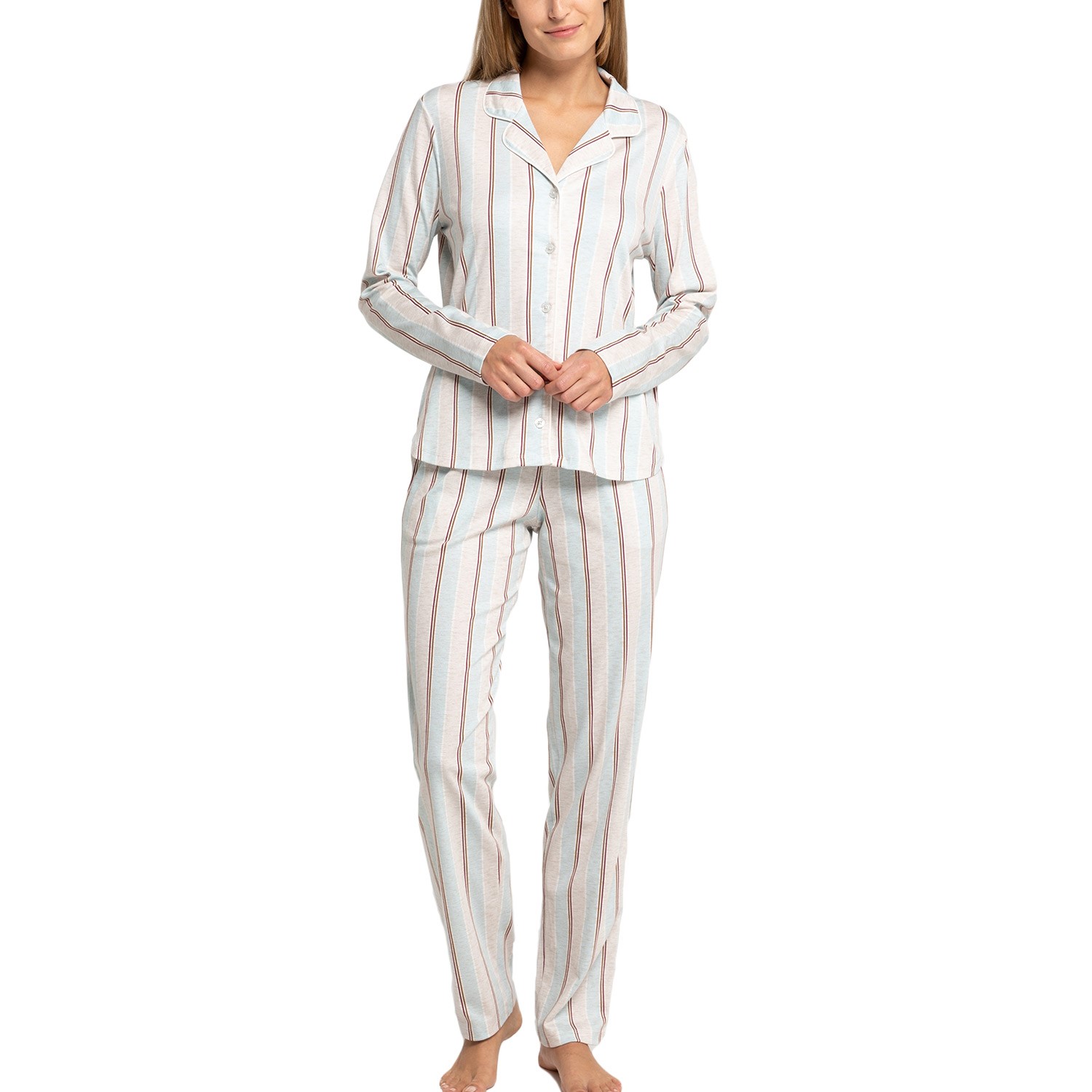 Interlock Women Long Pyjama - - Nattøj - - Timarco.dk