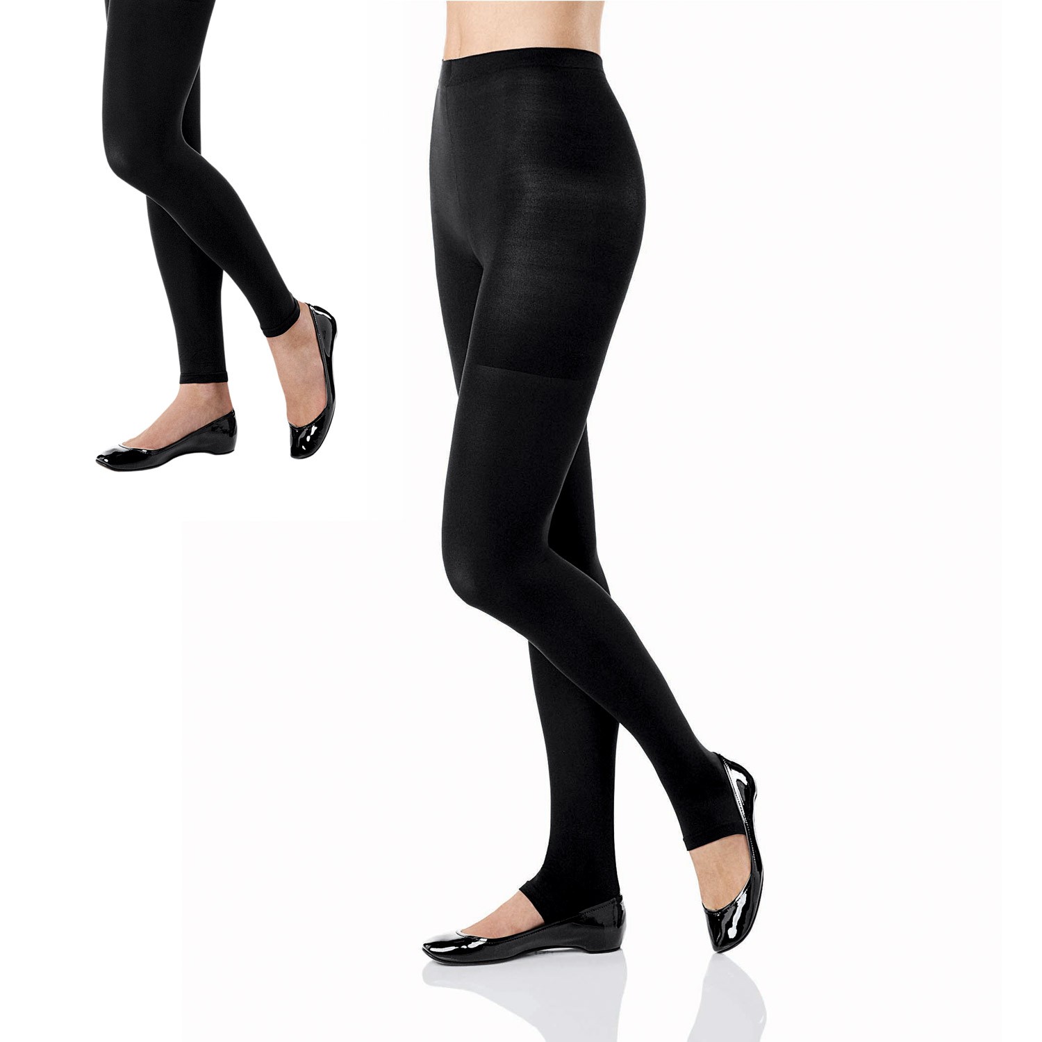 Spanx Tight-End-Tights Convertible Leggings Black Svart