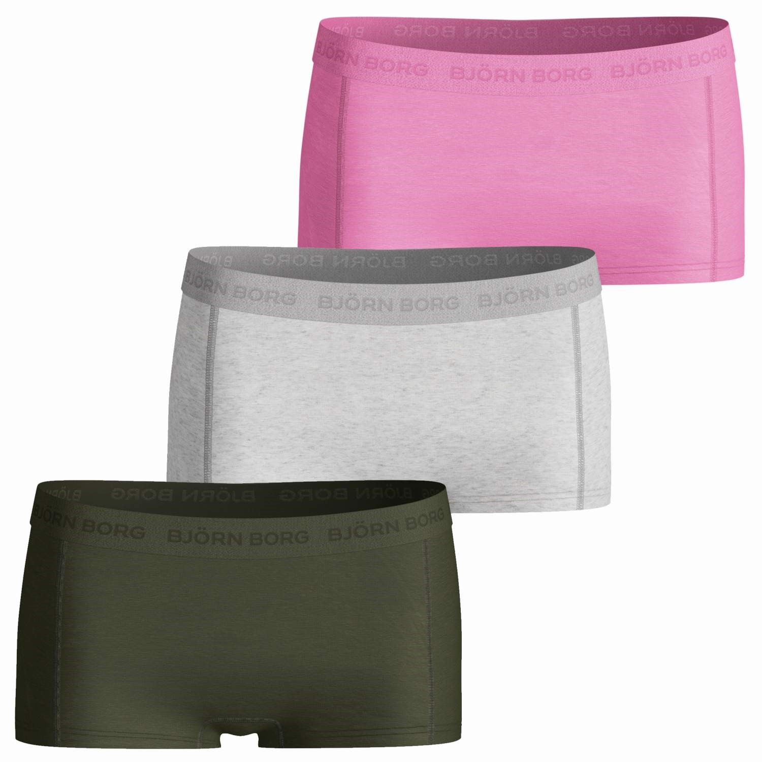 3 Pack Bjorn Borg Mini Shorts Basics Briefs Underwear Timarco
