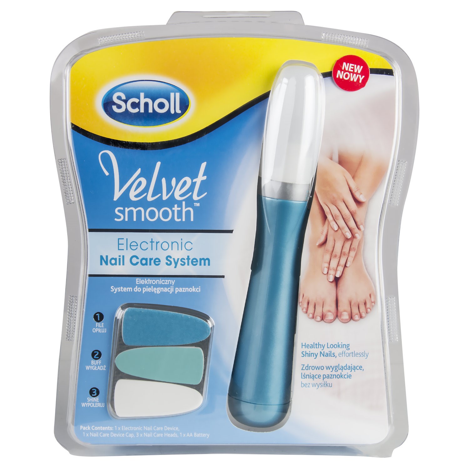 Scholl Velvet Smooth Special Pack Electronic nail file + oil | PromoFarma